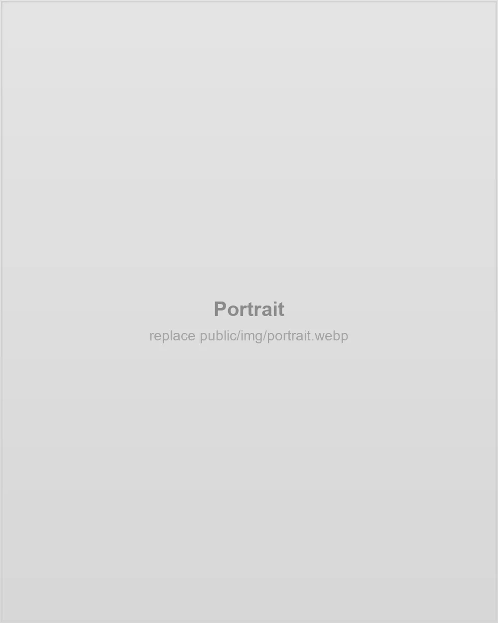 Placeholder for a portrait of Florian Oliveira.